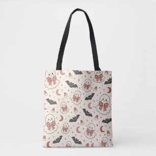 Nahtloses Gruseliges Süßes Herbst-Design Tasche