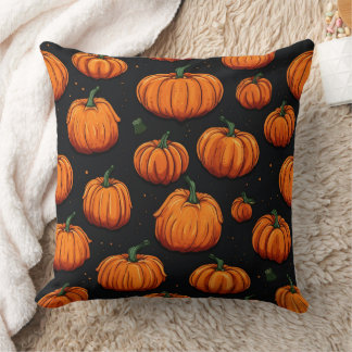 Nahtloses Halloween-Muster Kissen