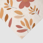 Nahtloses Herbst Herbst-Blumenmuster Seidenpapier (Ausschnitt)