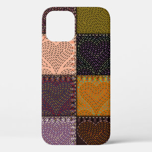 Nahtloses Hintergrundmuster. Das Patchwork mit mir Case-Mate iPhone Hülle