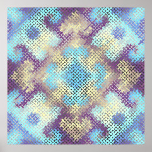 Nahtloses Hintergrundmuster. Nachahmung einer Text Poster