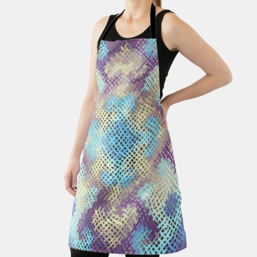 Nahtloses Hintergrundmuster. Nachahmung einer Text Schürze (InSitu)