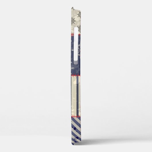 Nahtloses Hintergrundmuster. Wird endlos kacheln. Case-Mate iPhone Hülle (Rückseite / Links)