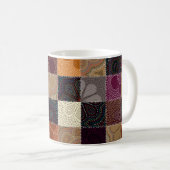 Nahtloses Hintergrundmuster. Wird endlos kacheln. Kaffeetasse (VorderseiteRechts)