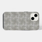 Nahtloses Holzmuster iPhone Hülle (Rückseite (Horizontal))