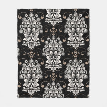 Nahtloses hübsches Damastmuster