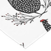 Nahtloses Hühnermuster Kurzer Tischläufer (Ecke)