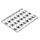 Nahtloses Hühnermuster Notizblock (Linke Seite)