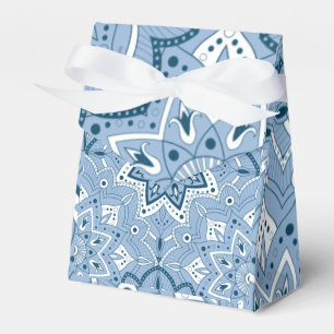 Nahtloses islamisches Blau Geschenkschachtel