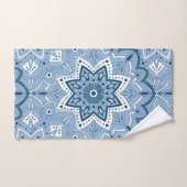 Nahtloses islamisches Blau Handtuch (Handtuch)