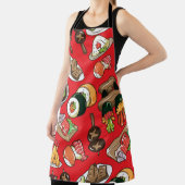 nahtloses japanisches Lebensmittelmuster Schürze (InSitu)