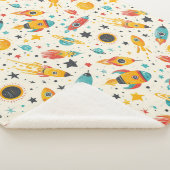 Nahtloses Kinderzimmer Sherpadecke (3/4)