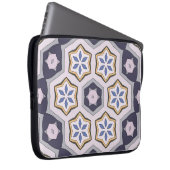 Nahtloses kreisförmiges Vintages Muster. Farbige D Laptopschutzhülle (Vorne Rechts)