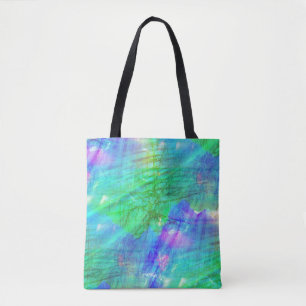 nahtloses Kunsthintergrund-Aquarellblau, grün Tasche