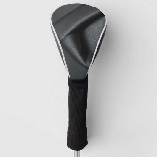 Nahtloses Ledermuster Golf Headcover (Vorderseite)