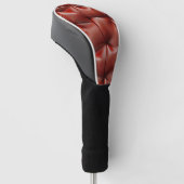 Nahtloses Ledermuster Golf Headcover (angewinkelt)