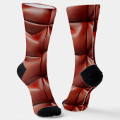 Nahtloses Ledermuster Socken (Gewinkelt)