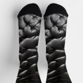 Nahtloses Ledermuster Socken (Oben)