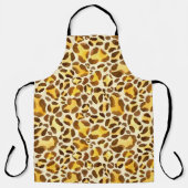 Nahtloses Leopardenmuster Schürze (Vorderseite)