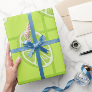 Nahtloses Limones Deluxe Wrapping Paper Geschenkpapier