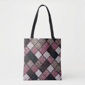 Nahtloses Marmorgranitsteinmuster Retro v Tasche (Vorderseite)