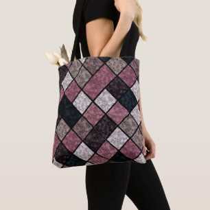 Nahtloses Marmorgranitsteinmuster Retro v Tasche