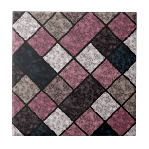 Nahtloses Marmorsteinfliesen-Retro Fliese