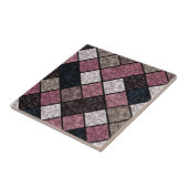 Nahtloses Marmorsteinfliesen-Retro Fliese (Seite)