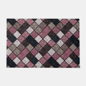 Nahtloses Marmorsteinmuster Fußmatte (Vorderseite)