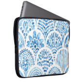 Nahtloses marokkanisches Muster. Weiche Vintage Ka Laptopschutzhülle (Vorne Rechts)