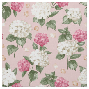 Nahtloses mit Blumenmuster des weißen rosa Stoff