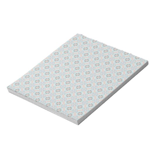 Nahtloses Muschelmuster Notizblock (Rotiert)