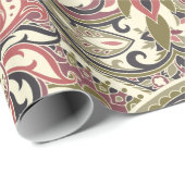 Nahtloses Muster auf der Grundlage traditioneller Geschenkpapier (Rolleneckpunkt)