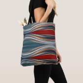 nahtloses Muster auf Schulter-Totebag Tasche (Von Nahem)