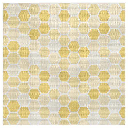 Nahtloses Muster aus gelbem Honig Stoff (Muster)