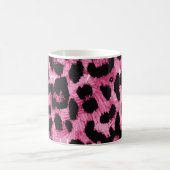 Nahtloses Muster aus Leopard Kaffeetasse (Mittel)