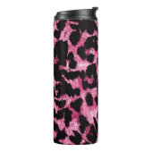 Nahtloses Muster aus Leopard Thermosbecher (Nach links gedreht)