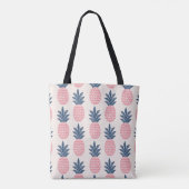 Nahtloses Muster bei Ananas Tasche (Rückseite)