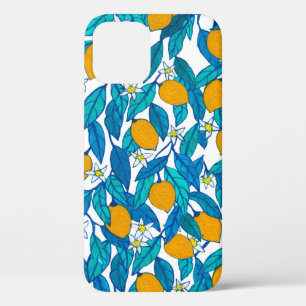 Nahtloses Muster. Blühende Zitrone. Blume Neroli. Case-Mate iPhone Hülle