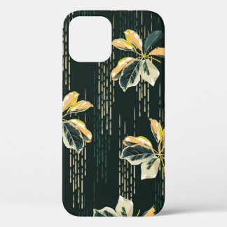 Nahtloses Muster Botanische VARIEGIERTE PFLANZE, L Case-Mate iPhone Hülle