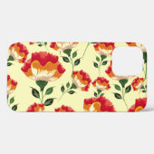 Nahtloses Muster, bunte Blume. Case-Mate iPhone Hülle (Rückseite (Horizontal))