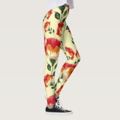 Nahtloses Muster, bunte Blume. Leggings (Rechts)