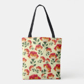 Nahtloses Muster, bunte Blume. Tasche (Rückseite)