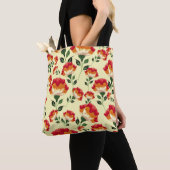 Nahtloses Muster, bunte Blume. Tasche (Von Nahem)