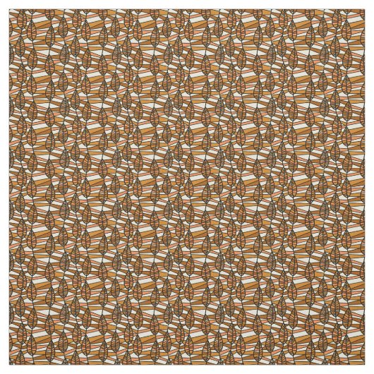 Nahtloses Muster der Herbstblätter Stoff (Muster)