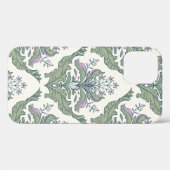 Nahtloses Muster der klassischen Blumenstaube Case-Mate iPhone Hülle (Rückseite (Horizontal))