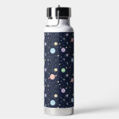 Nahtloses Muster der Planeten des Sonnensystems Trinkflasche (rechts)
