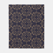 Nahtloses Muster der Zierdampf Fleecedecke (Vorderseite)