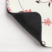 Nahtloses Muster des Aquarells mit angeredetem Mousepad (Ecke)