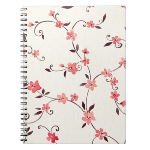 Nahtloses Muster des Aquarells mit angeredetem Notizblock